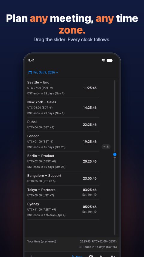 World Clocks 24 on Android